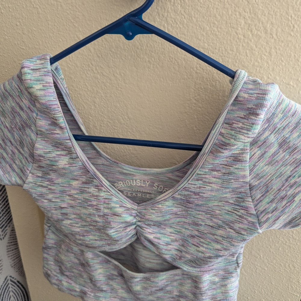 Aeropostale Multicolor Crop Top